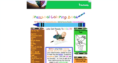 Desktop Screenshot of preschoolcoloringbook.com